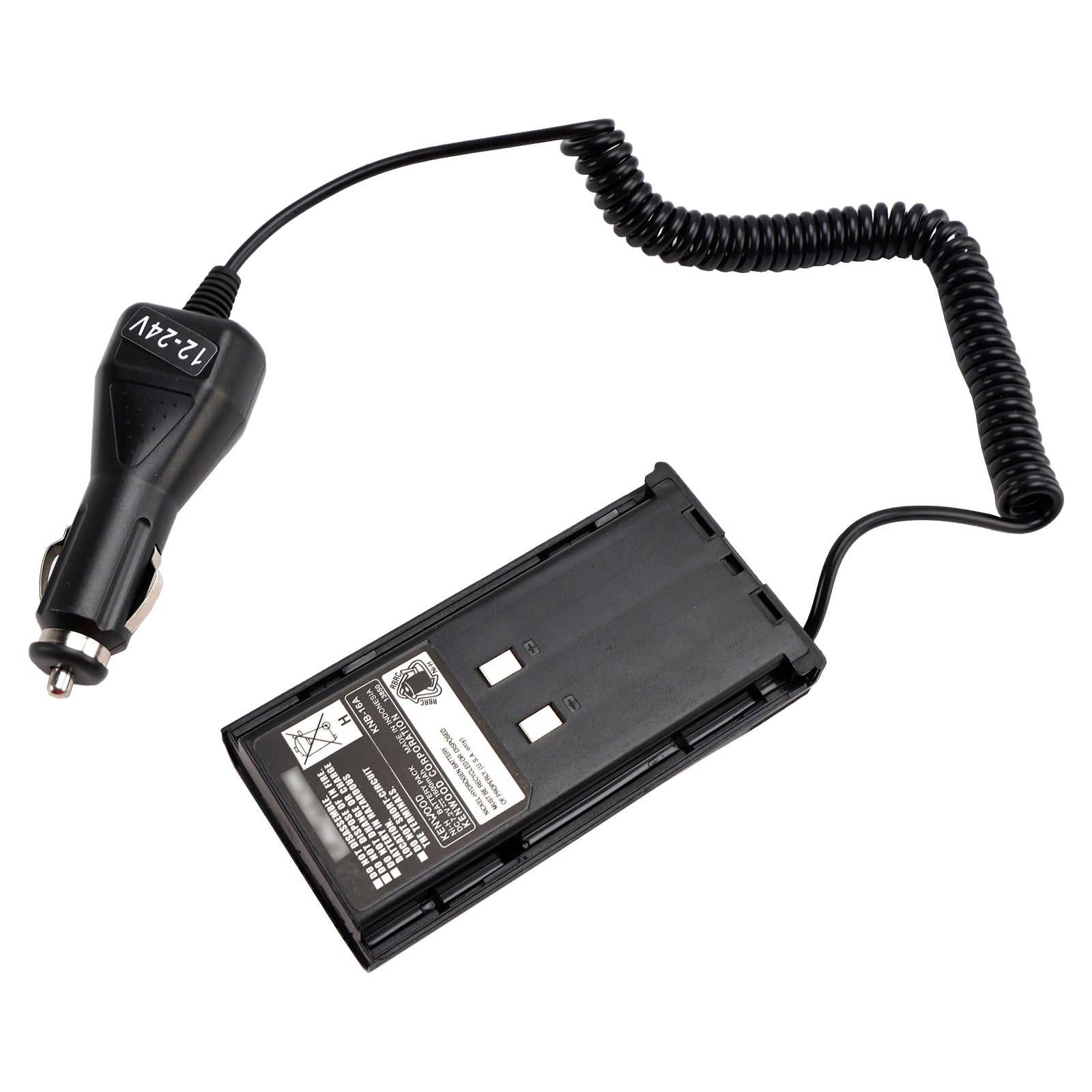 Car Charger Battery Eliminator Adapter For TK-480 TK-385 TK-280 TK-290 TK-380