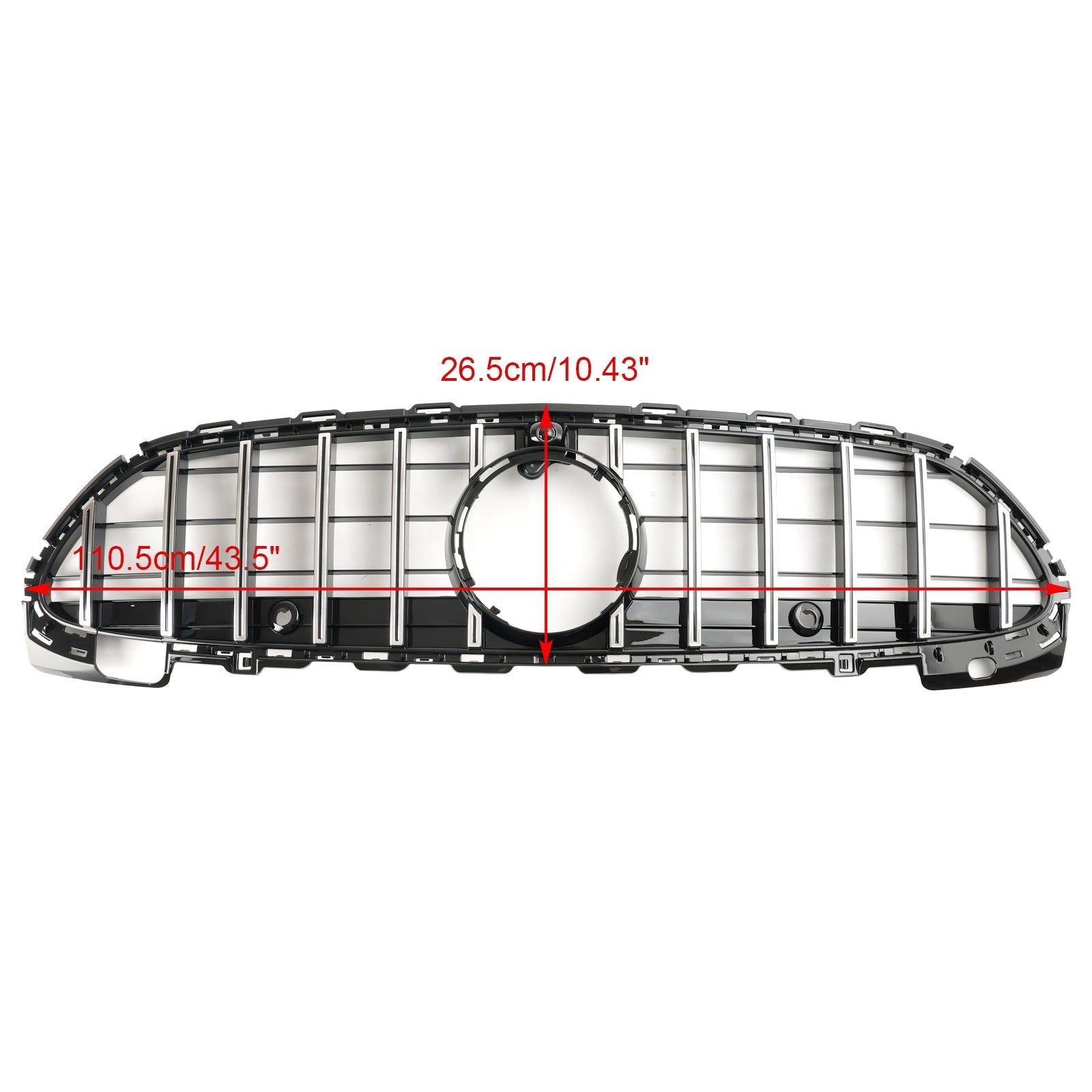 2022-2023 Mercedes Benz W206 GTR Style Front Bumper Grille Grill W/Camera