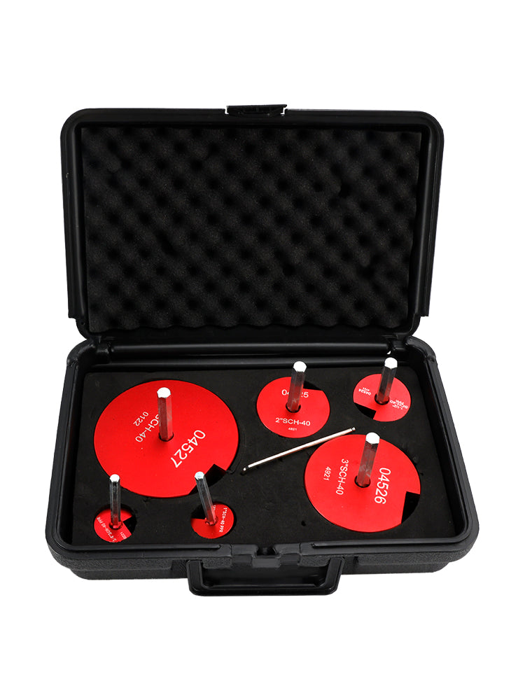 04529 For PPRK6 Plastic Pipe Fitting Reamer 6Pc Kit Fit Into Standard 1/2"Drills