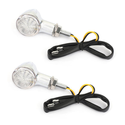 Universal Small Bullet Motorcycle Turn Signal Blinker Indicator Lights