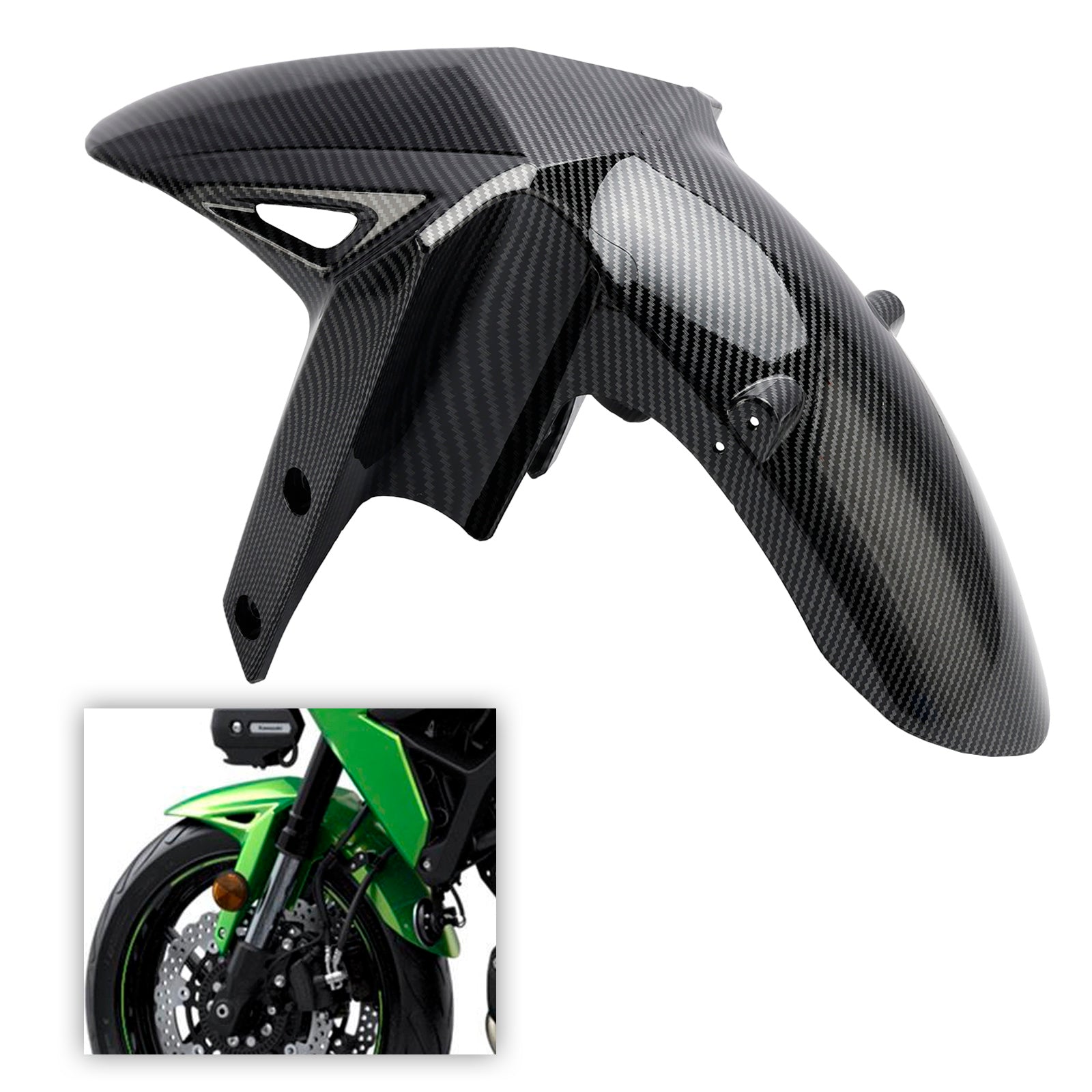 2022-2024 Kawasaki Versys 650 KLE650 Front Fender Mudguard Fairing