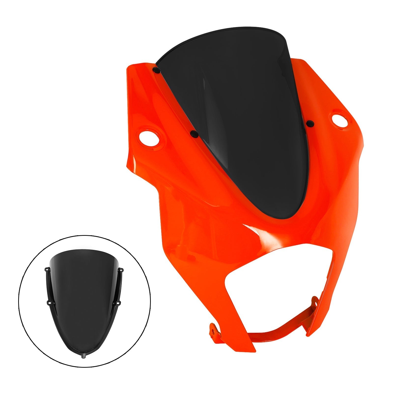 2022-2023 RC390 Windshield WindScreen Headlight Fairing Cover Generic