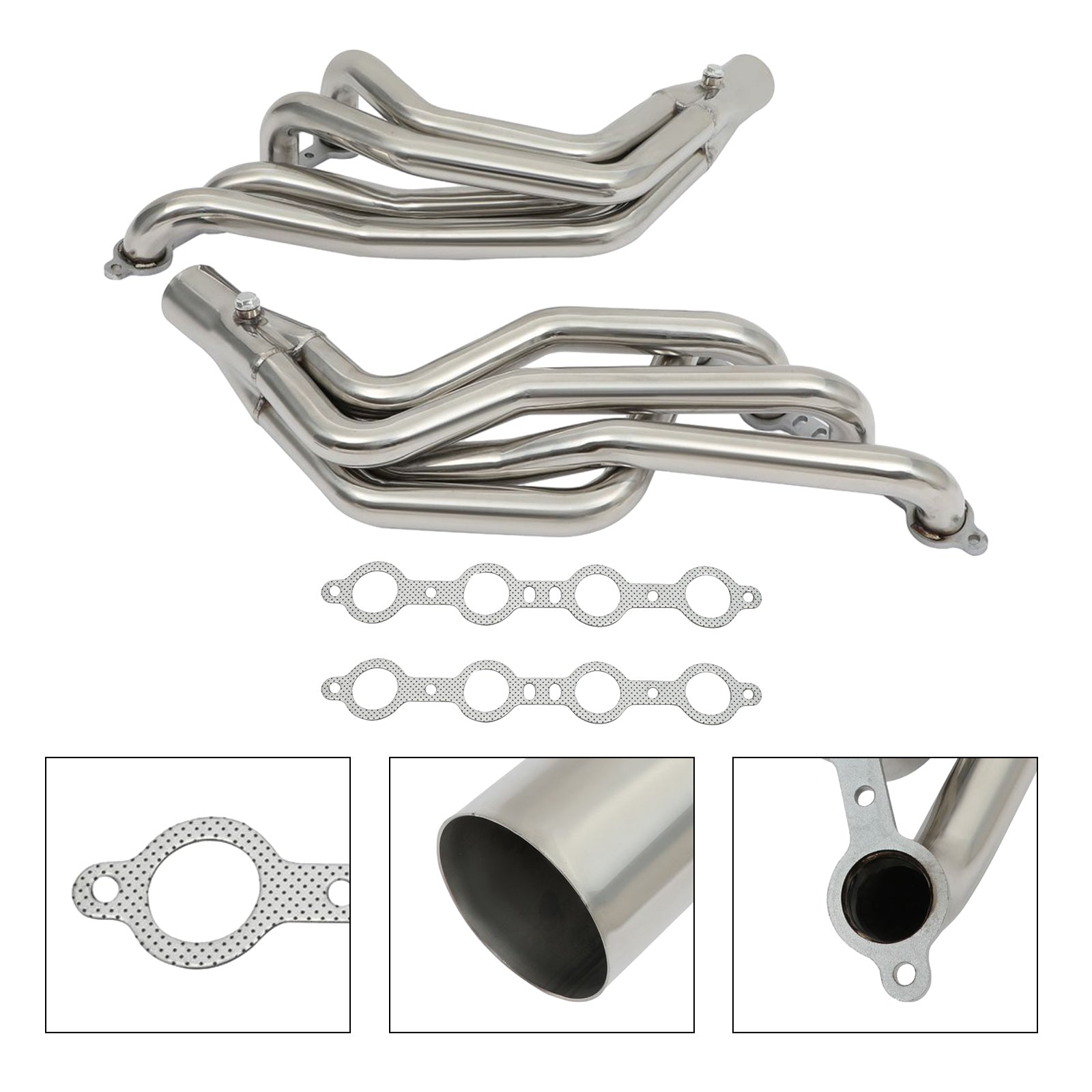 Stainless Steel Manifold Headers Exhaust Fit Ford Mustang 3.8L 1979-2004