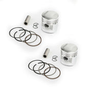 Piston Rings Pin Clips Kit STD 44mm For Honda CA125 CM125 CD125T CBT125 82-99