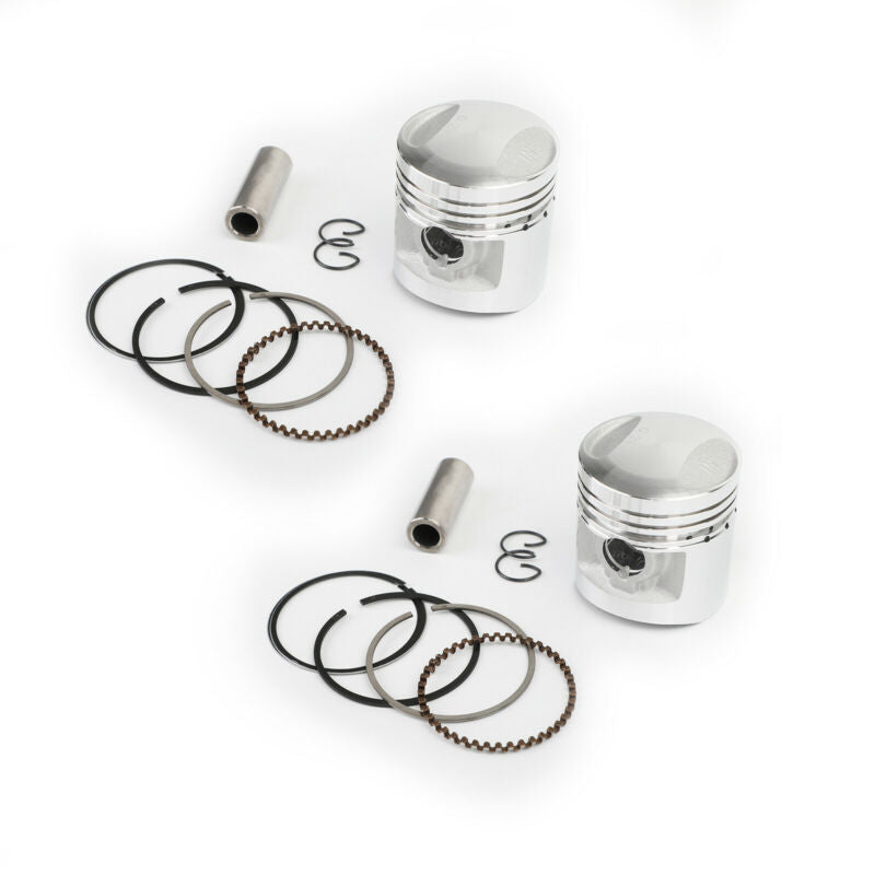 Honda CD125T Piston Rings Pin Clips Kit STD 44mm 13101-399-010 13101-KEB-G01