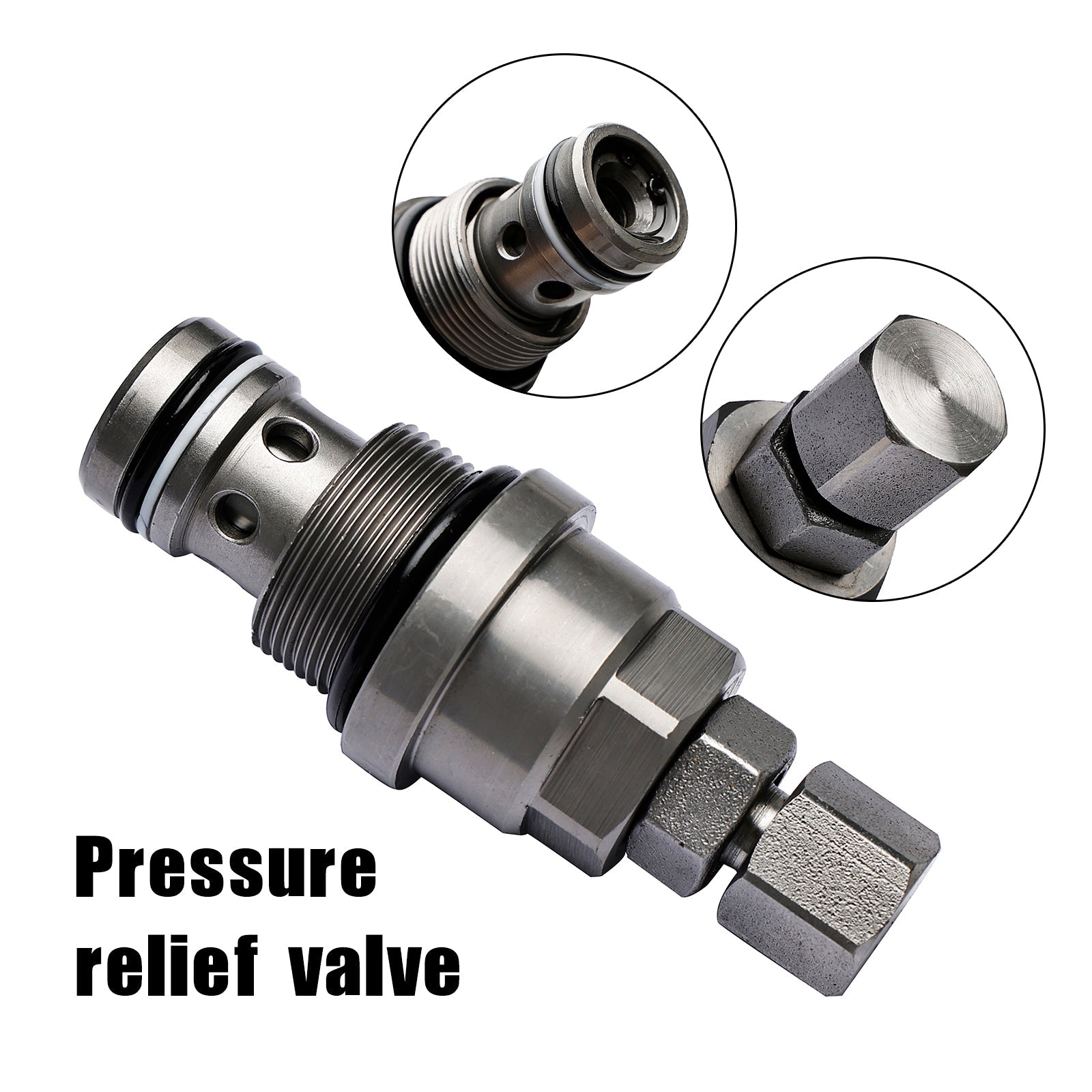4372683 Service Relief Valve For Hitachi ZAX110 ZX120 EX120-5 EX130-5 EX120-2