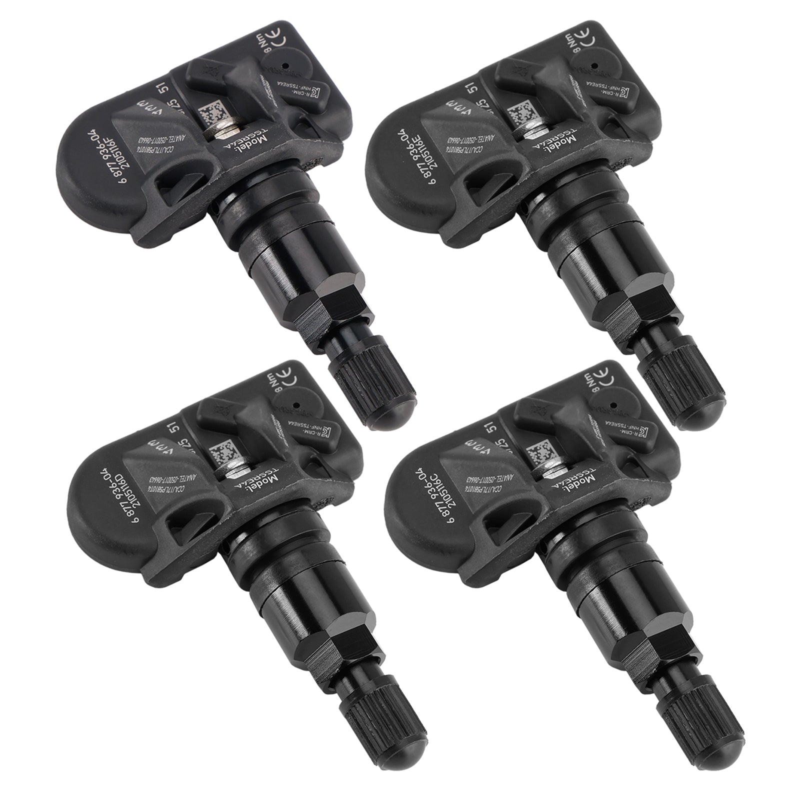 4X Tire Pressure Sensor 6877936 For BMW 5 Series G30 G31 F40 3 Series G20 G21
