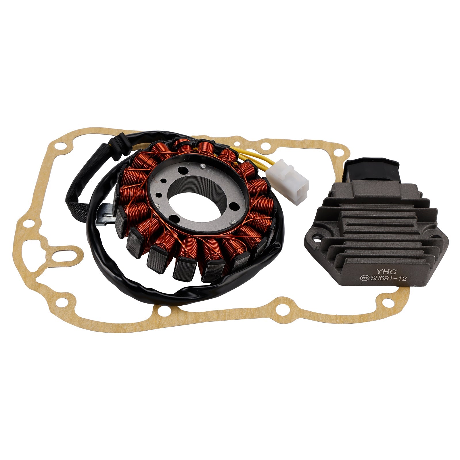 2002-2009 Honda SES 150 Dylan STATOR GENERATOR REGULATOR RECTIFIER GASKET 31120-KGF-912