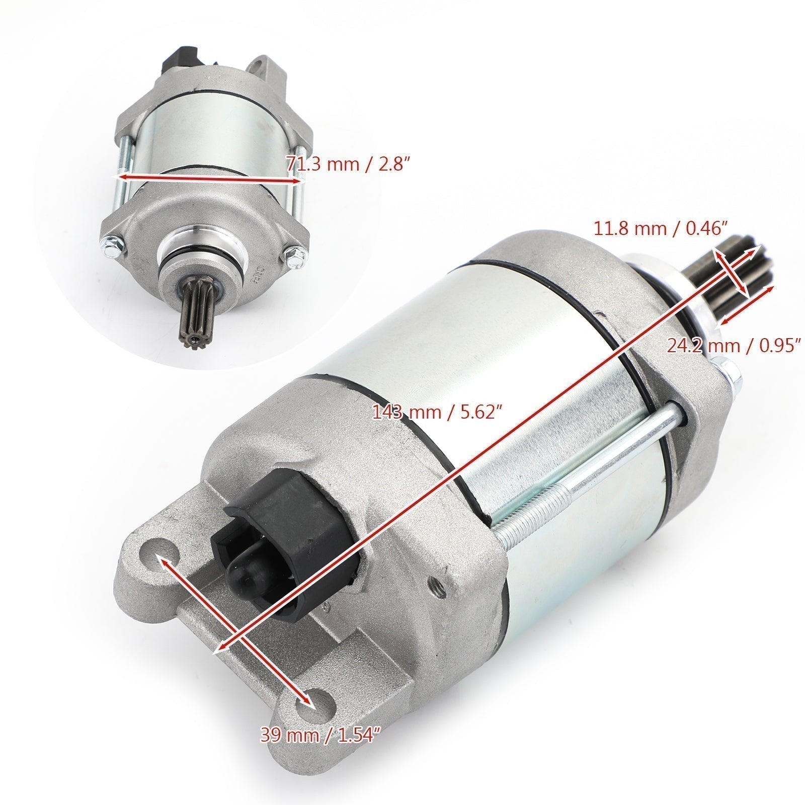 2014-2016 XCF-W 350 Six Days STARTER Motor Engine Starting 9-Spline 77240001100