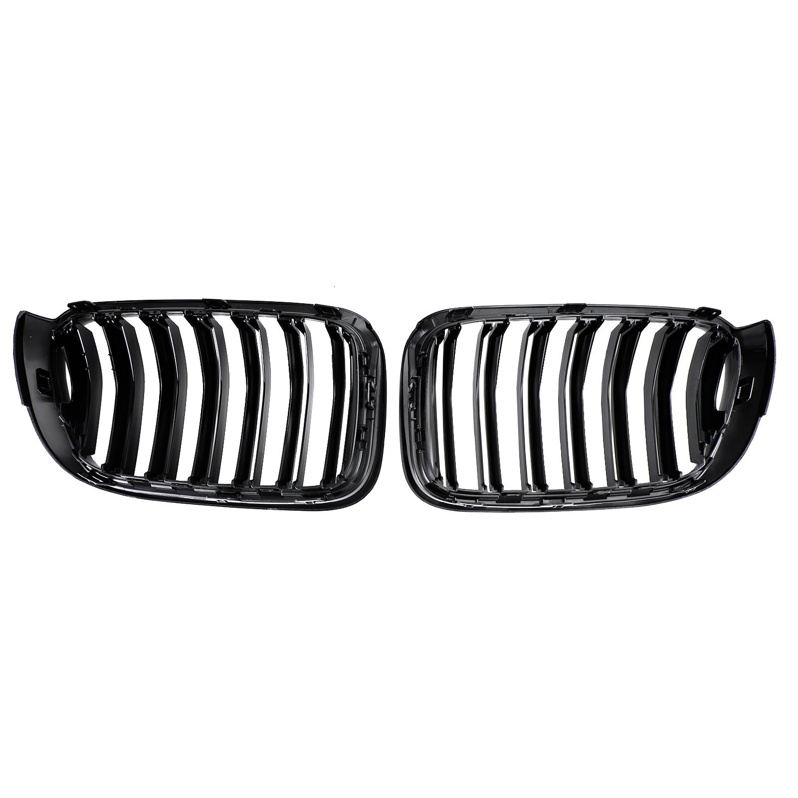 2014-2017 BMW X3 X4 F25 F26 Gloss Black Front Bumper Kidney Grille Grill