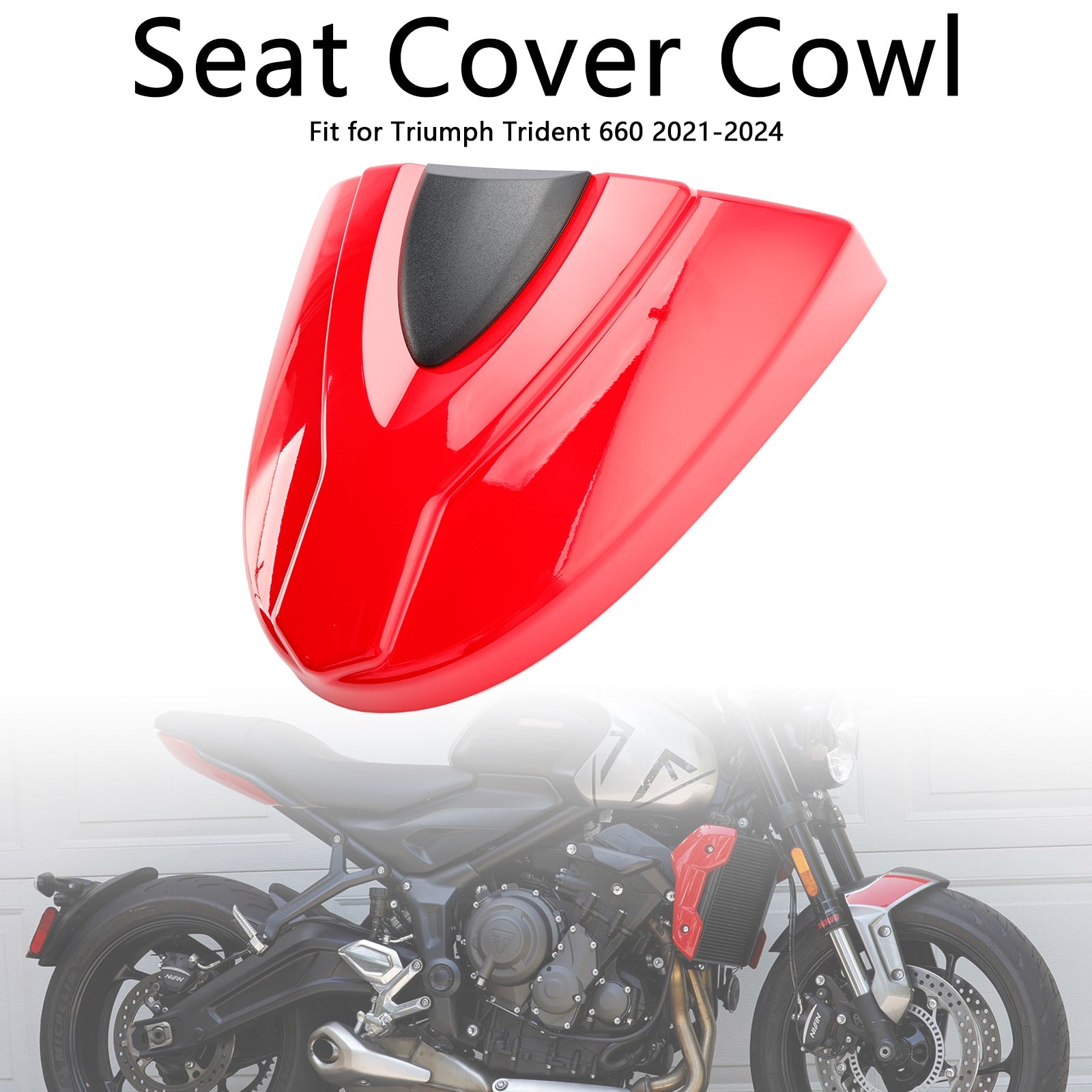 2021-2024 Trident 660 Tail Rear Seat Cover Fairing Cowl