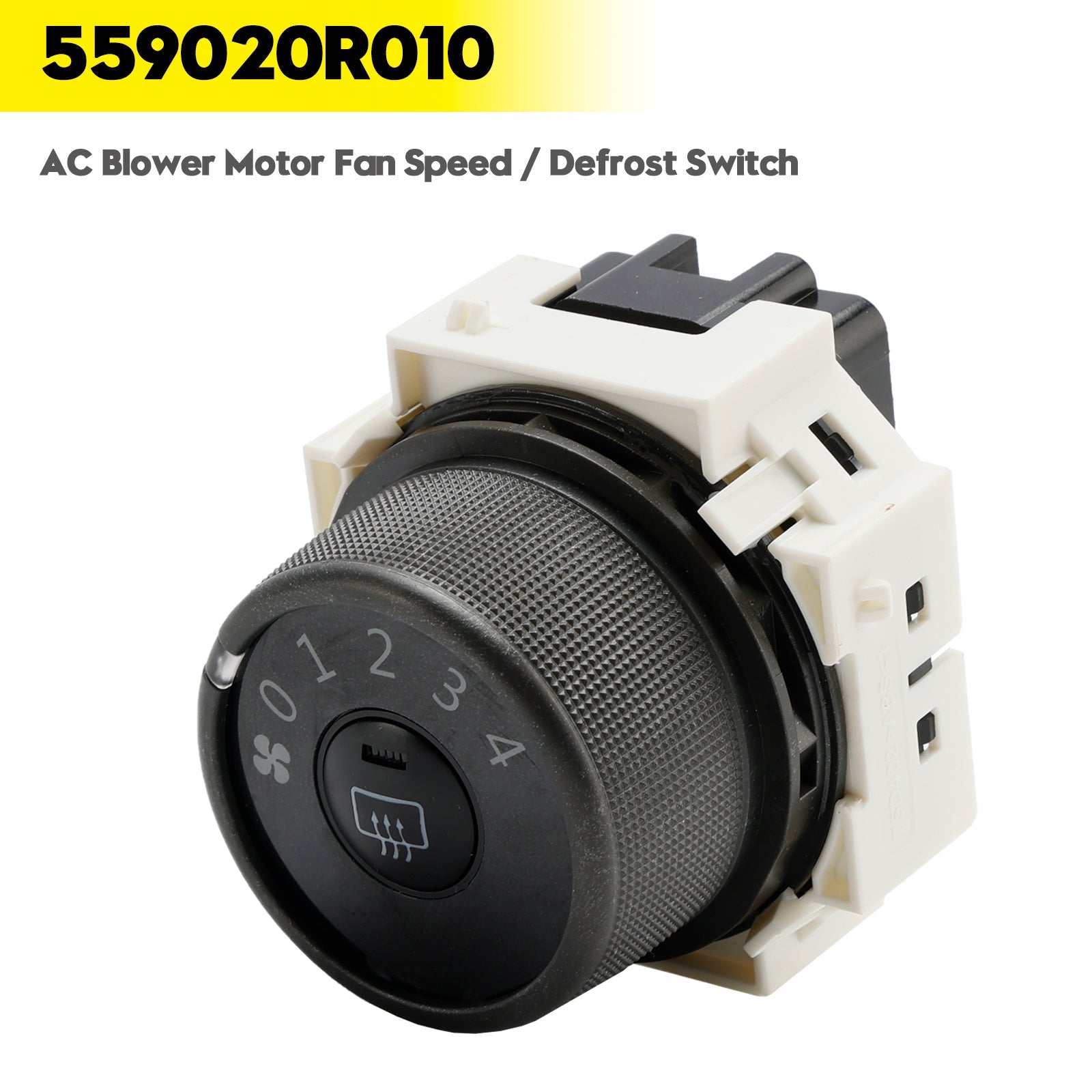 2006 - 2012 Toyota RAV4 3.5L V6 2.5L L4 AC Blower Motor Fan Speed / Defrost Switch 55902-0R010 559020R010