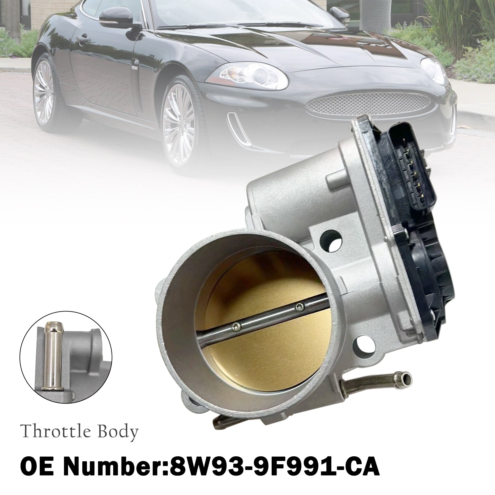 Throttle Body Assembly 8W93-9F991-CA For Land Rover LR4 Range Rover Sport & Jaguar XJ XF