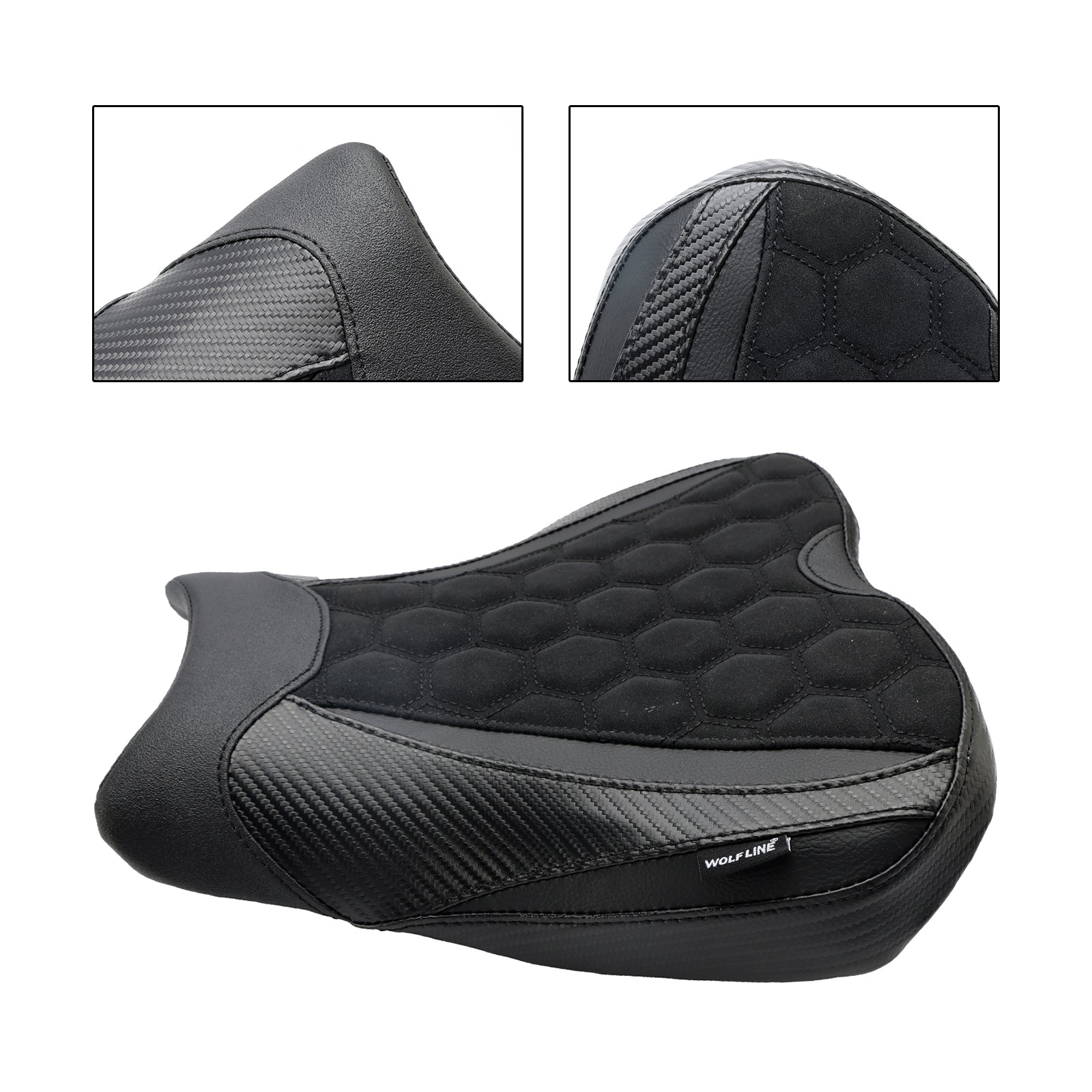 2023 KAWASAKI Ninja ZX-4R ZX-4RR Front Driver Seat Raider Cushion Pu Blacka