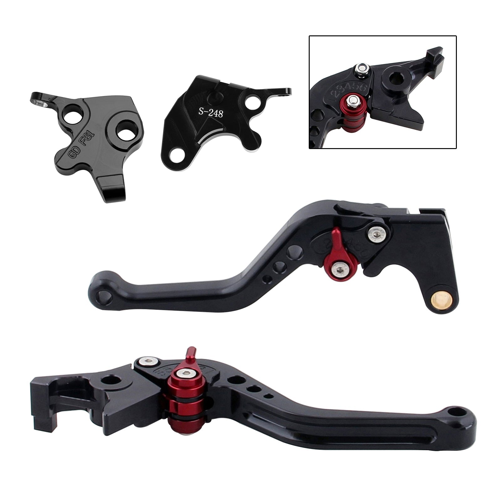 2008-2011 YAMAHA YZF R125 NEW Short Clutch Brake Lever