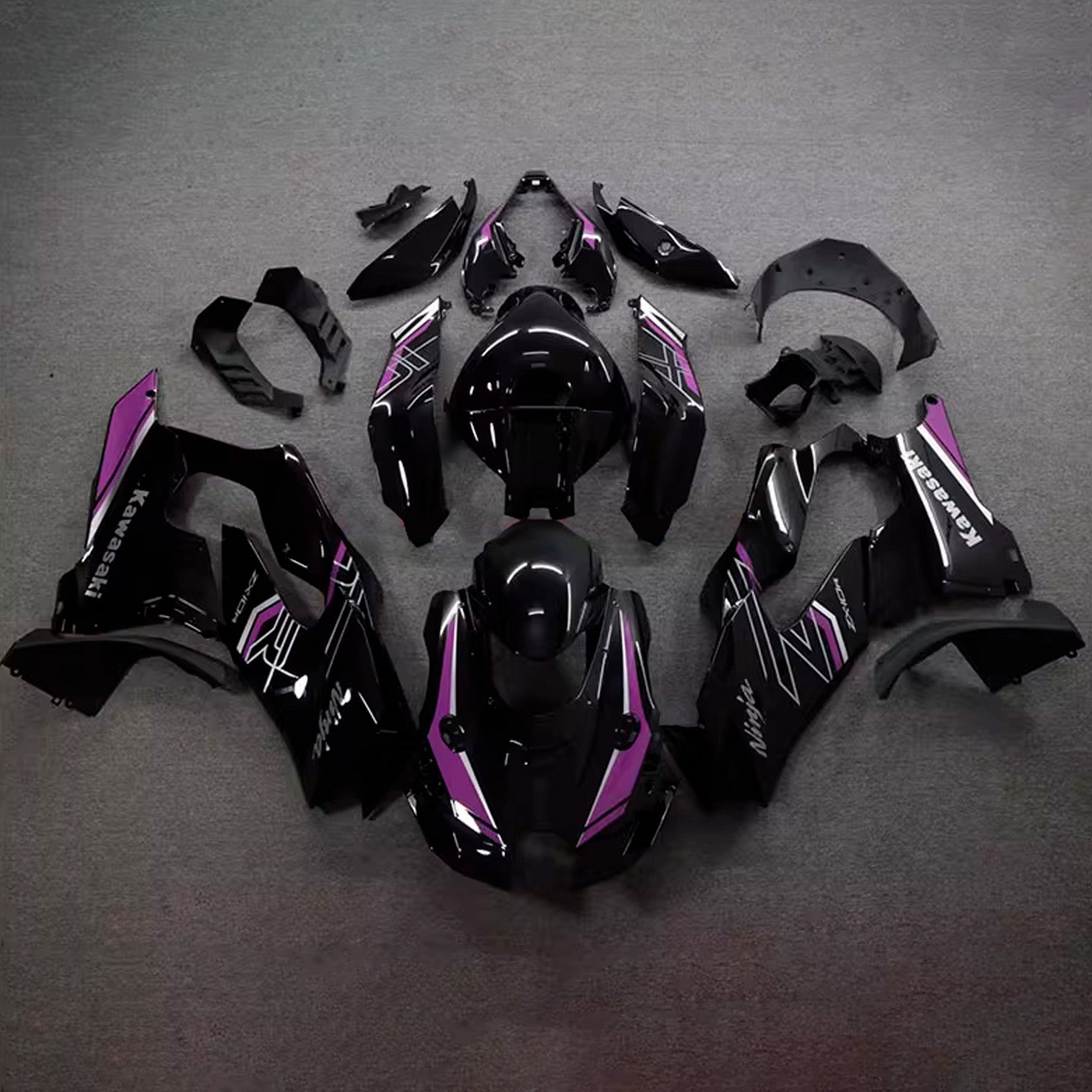 Injection Fairing Kit Bodywork ABS fit For Kawasaki ZX-10R ZX-10RR 2021-2025