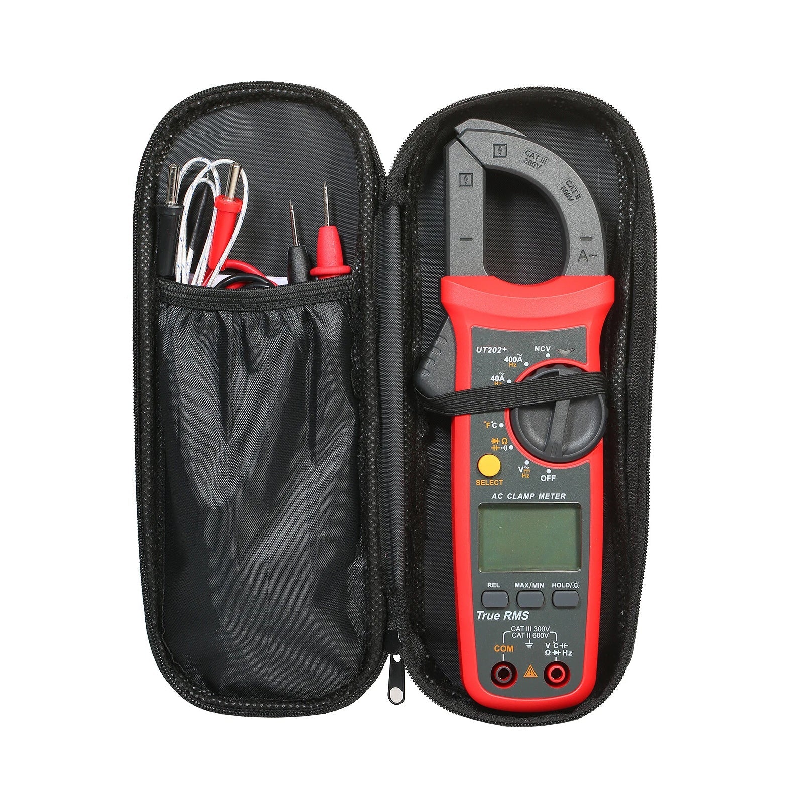UT202+ Portable Multimeter Automatic Range True RMS Clamp Meter With LCD Display