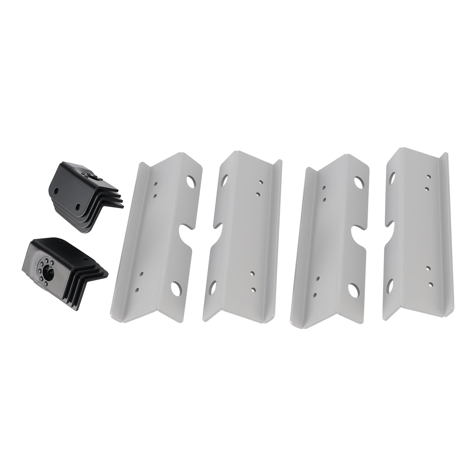 12x Seat Mounting Reinforcement Plates/Brackets For VW T5 T6 2 + 1 Rear Seats