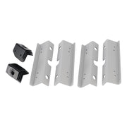 12x Seat Mounting Reinforcement Plates/Brackets For VW T5 T6 2 + 1 Rear Seats