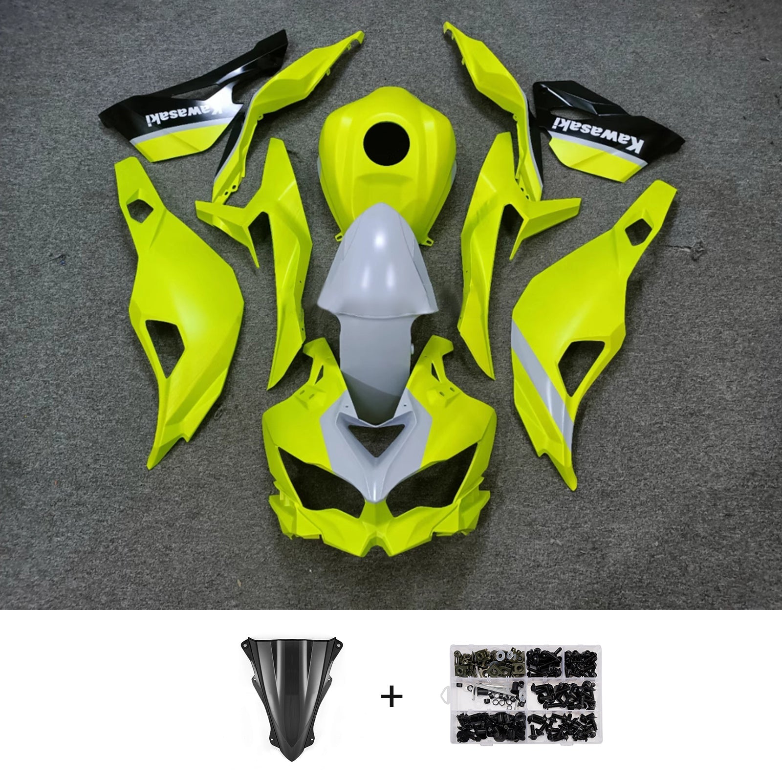 Injection Fairing Kit fit For Kawasaki Ninja ZX-25R ZX-4R ZX-4RR 2019-2025
