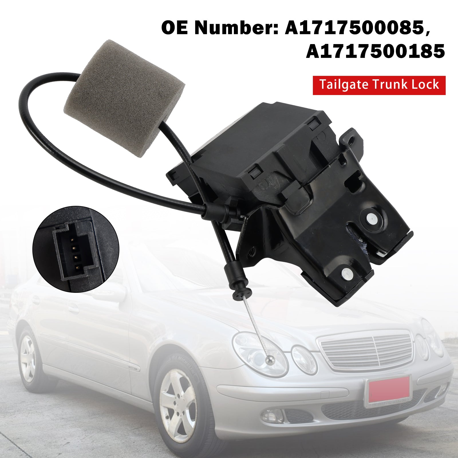 Tailgate Trunk Lock A1717500085 A1717500185 Fit For Mercedes C-class CLK C209 W203 Generic