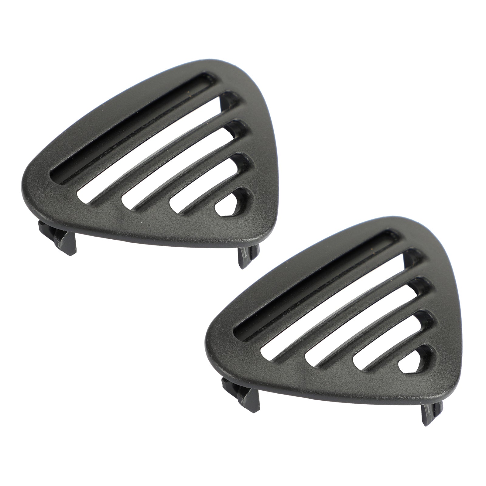 2PCS Upper Dash AC Heat Air Vent Black for Ford Thunderbird 2002 XW4Z19E630AAD