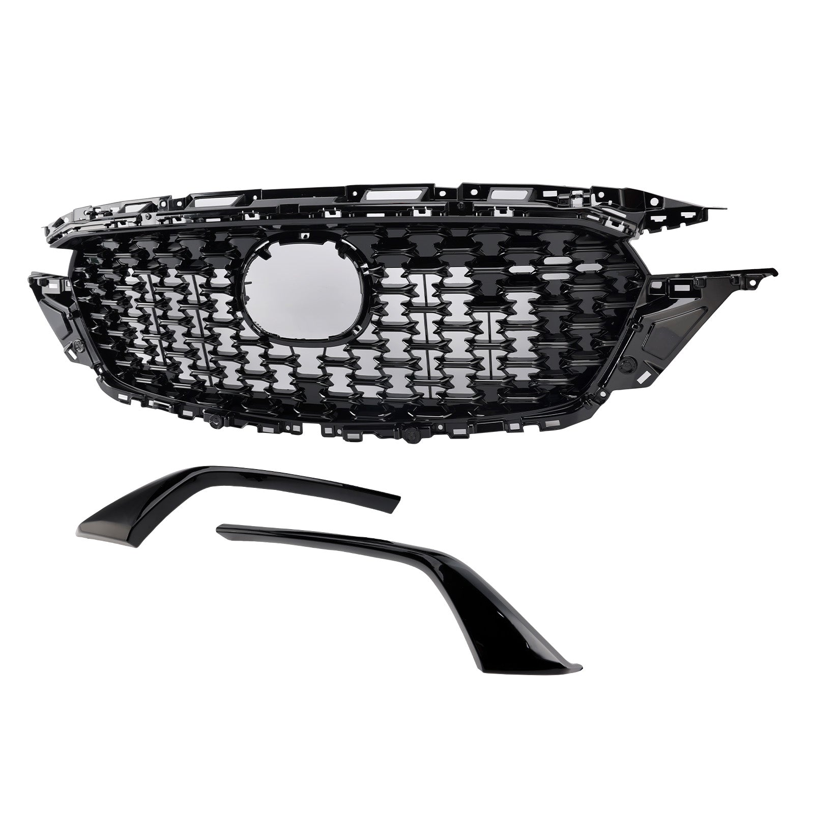 2022-2025 Fit Mazda CX-5 Front Bumper Grill Grille KSD5-50719 W/Molding Trim KSD550719