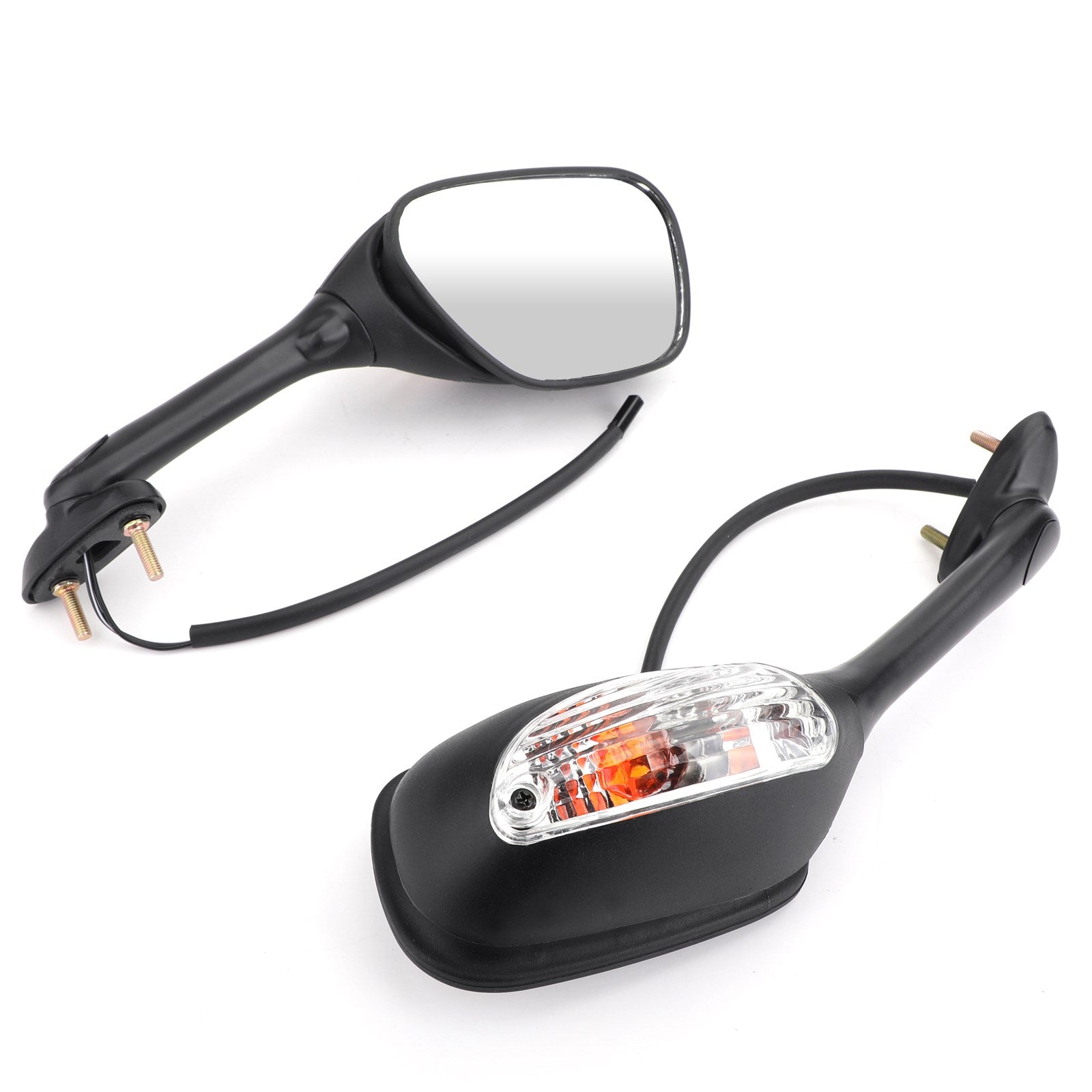 2002-2015 Suzuki GSXR600 GSX-R750 GSXR1000 Rearview Mirrors w/Turn Signals