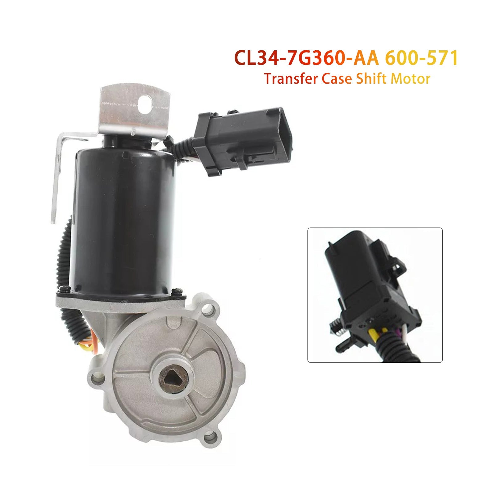 2012-2014 Ford F-150 V6 3.7L Pickup Sport Utility Transfer Case Shift Actuator Motor CL34-7G360-AA 4WD