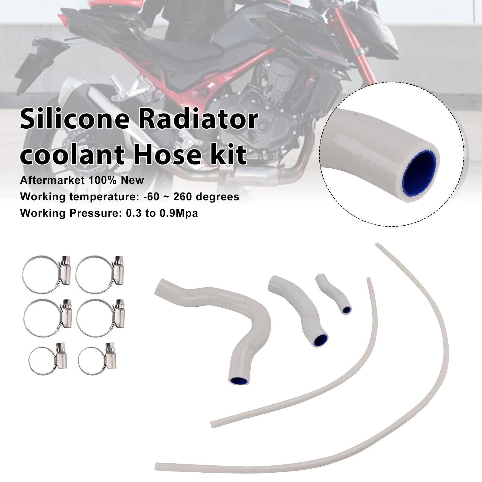 2023-2025 Honda XL750 Transalp Silicone Radiator coolant Hose Kit