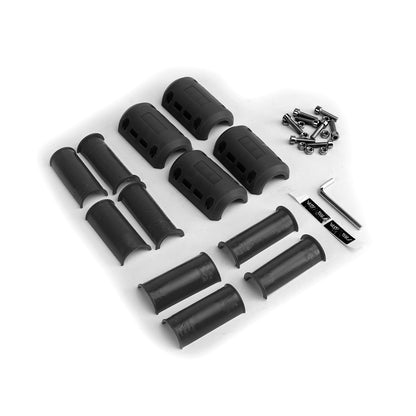 22mm-25mm-28mm 2x Motorcycle Engine Frame Bar Protection Guard Bumper Decor Block Ground Crash Slider Pads