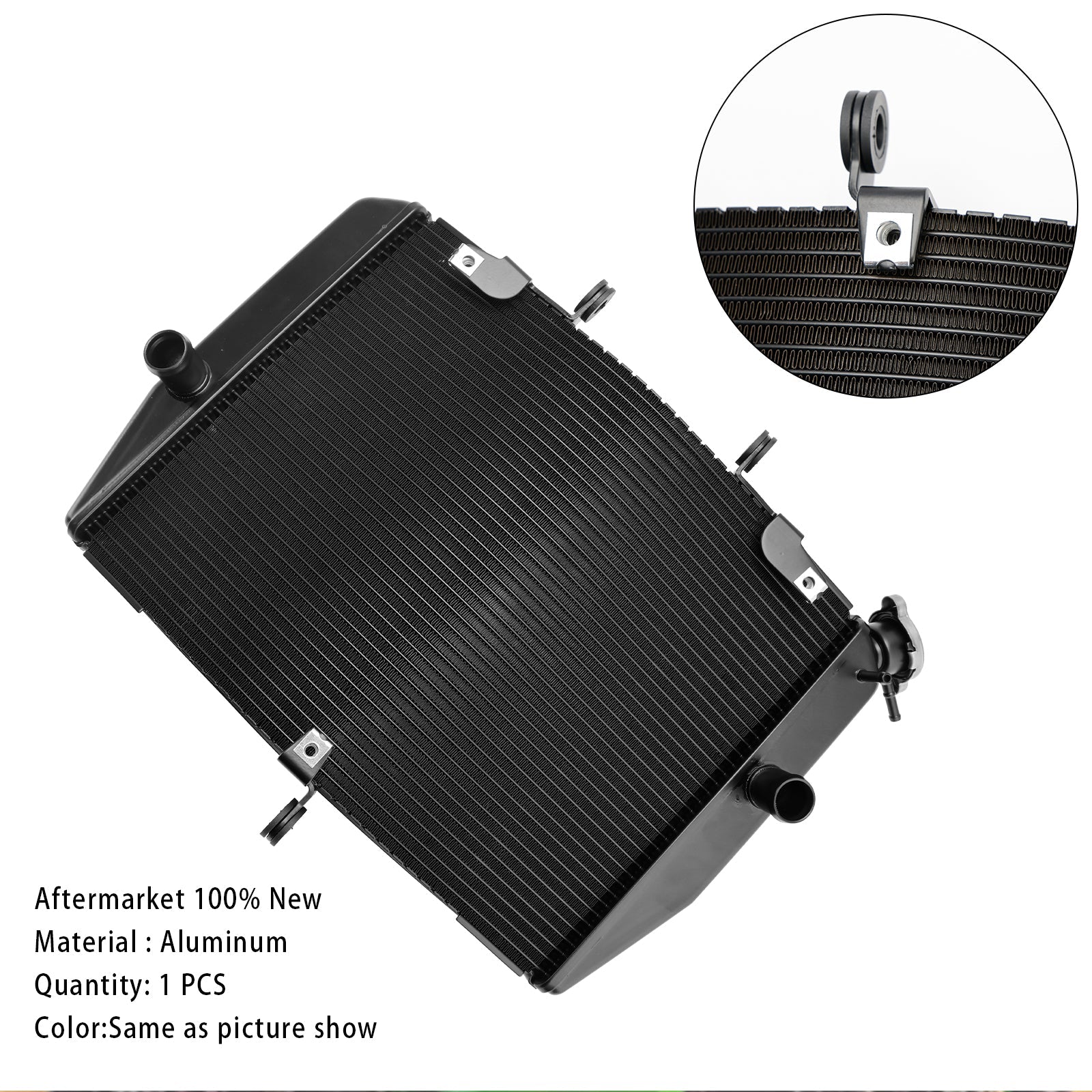 2024-2025 Kawasaki ZX-6R ZX636 Radiator Cooling Engine Cooler