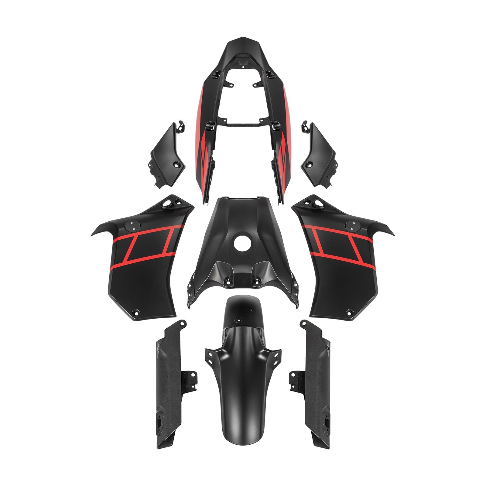 2019-2024 Yamaha Tenere 700 Injection ABS Bodywork Fairing Kit