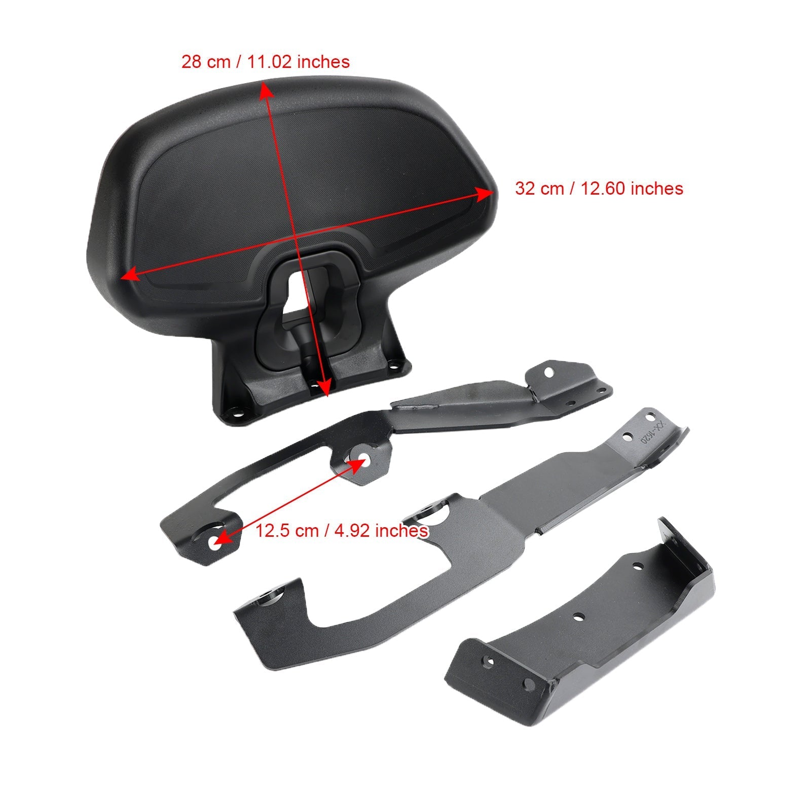2021-2022 Honda Forza 350 Passenger Sissy Bar Backrest