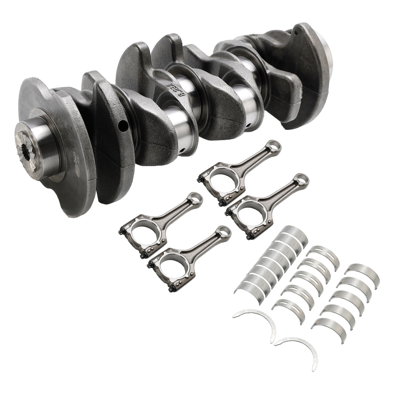 2012 VW CC 2.0L A/T FWD Lux Plus Sedan Crankshaft & Bearing & Rod 06H105021M