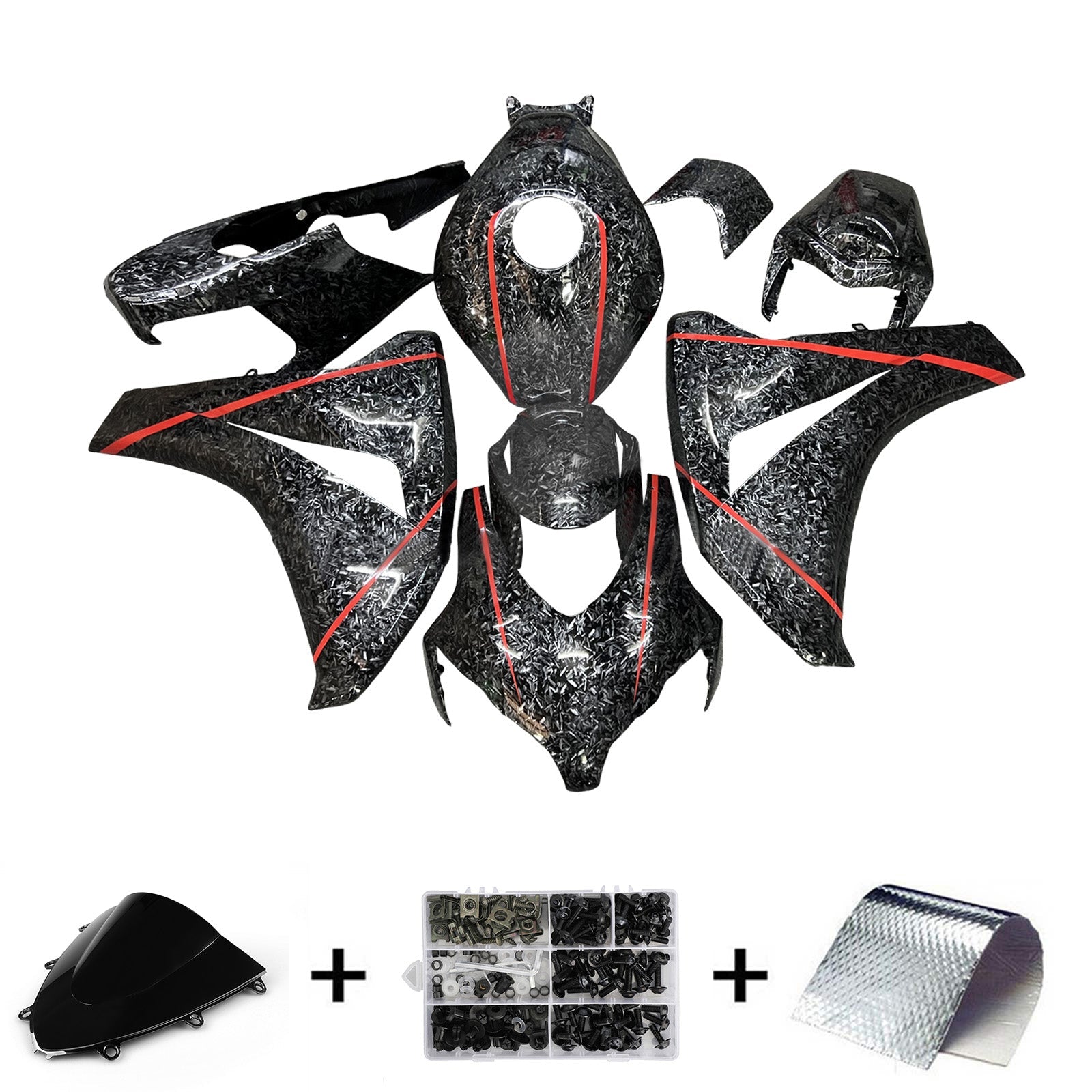 Injection Fairing Kit Bodywork Plastic ABS For Honda CBR1000RR 2008-2011