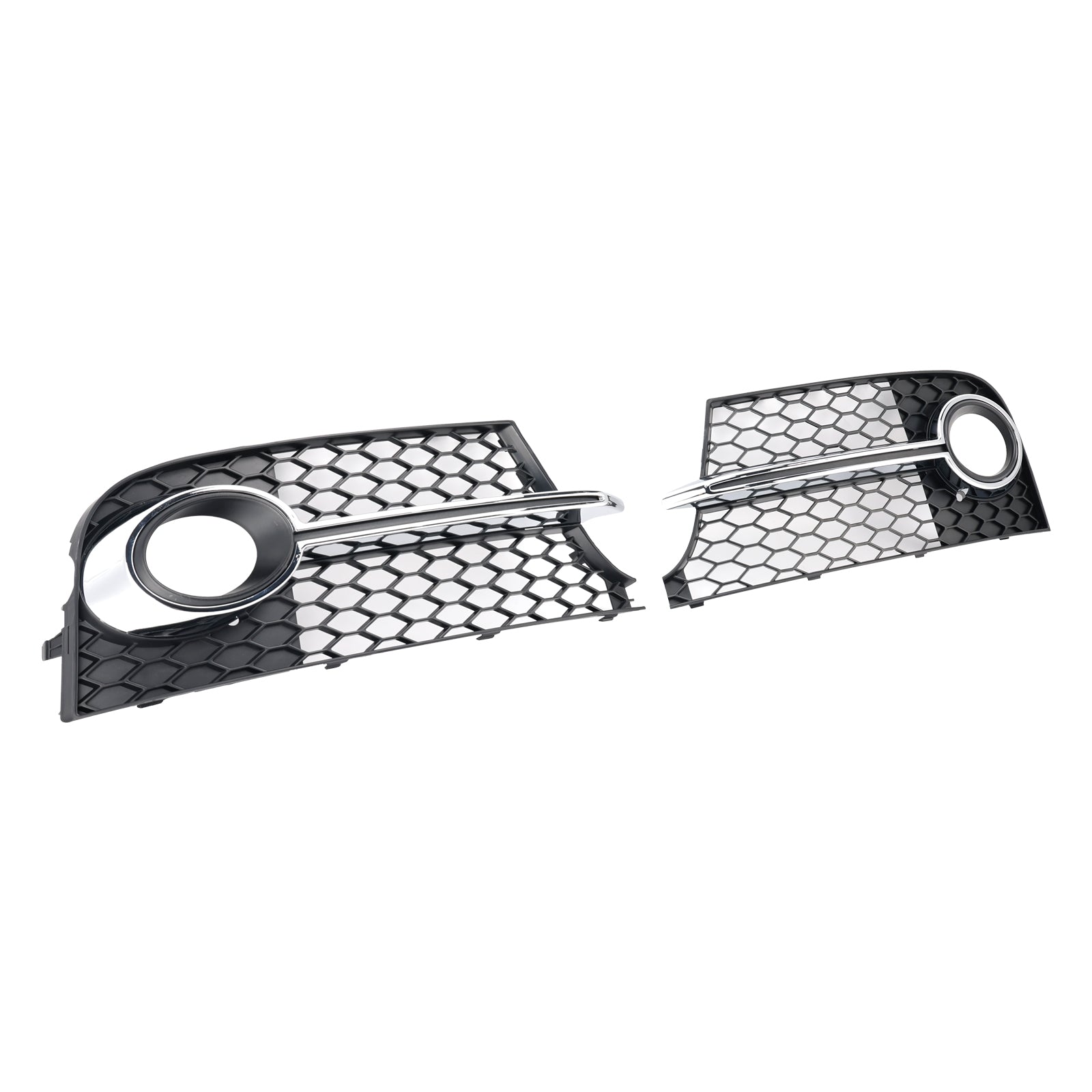 Audi TT MK2 S-Line TTS 2011-2014 Chrome Front Bumper Fog Light Grille