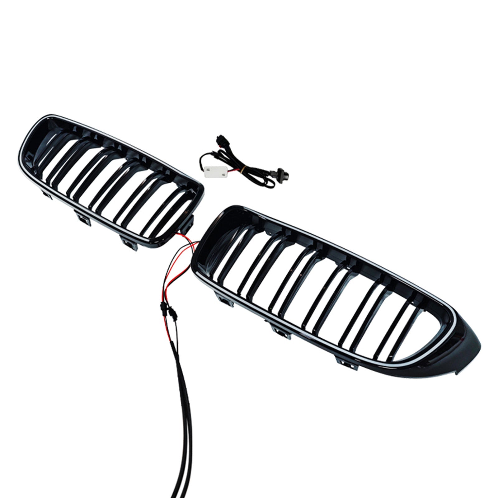 2014-2020 Fit BMW F32 F33 F36 F82 Black Front Kidney Grille Grill Dual Slat