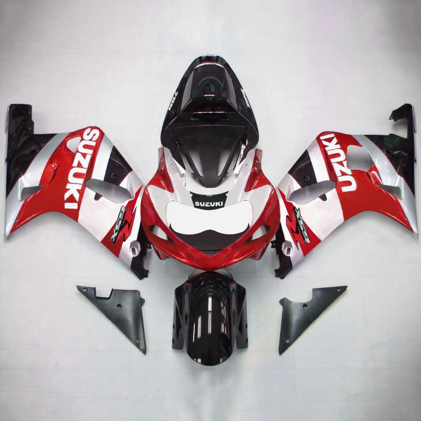 2001-2003 Suzuki GSXR750 K1 Amotopart Injection Fairing Kit Bodywork Plastic ABS #127