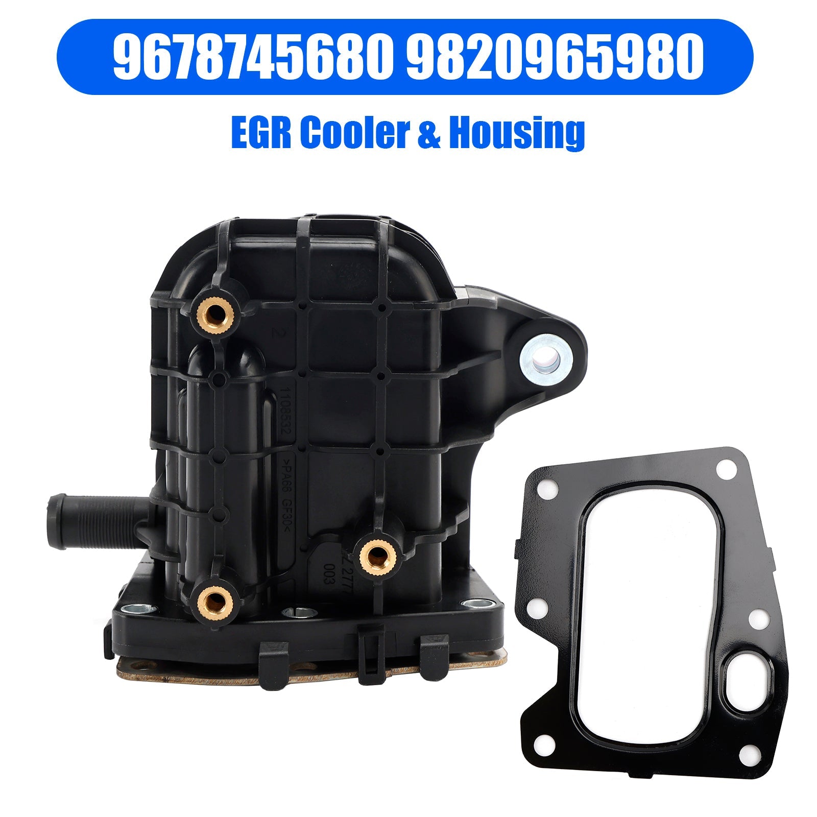 Ford Galaxy III - 2.0 TDCi EGR Cooler & Housing 9678745680 9820965980
