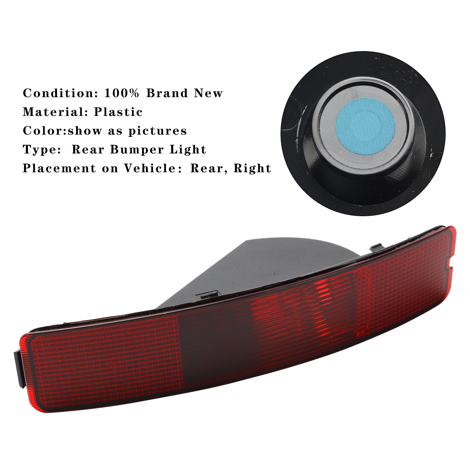 2003-2006 Volvo XC90 Right Rear Tail Fog Light Reflector 8693008