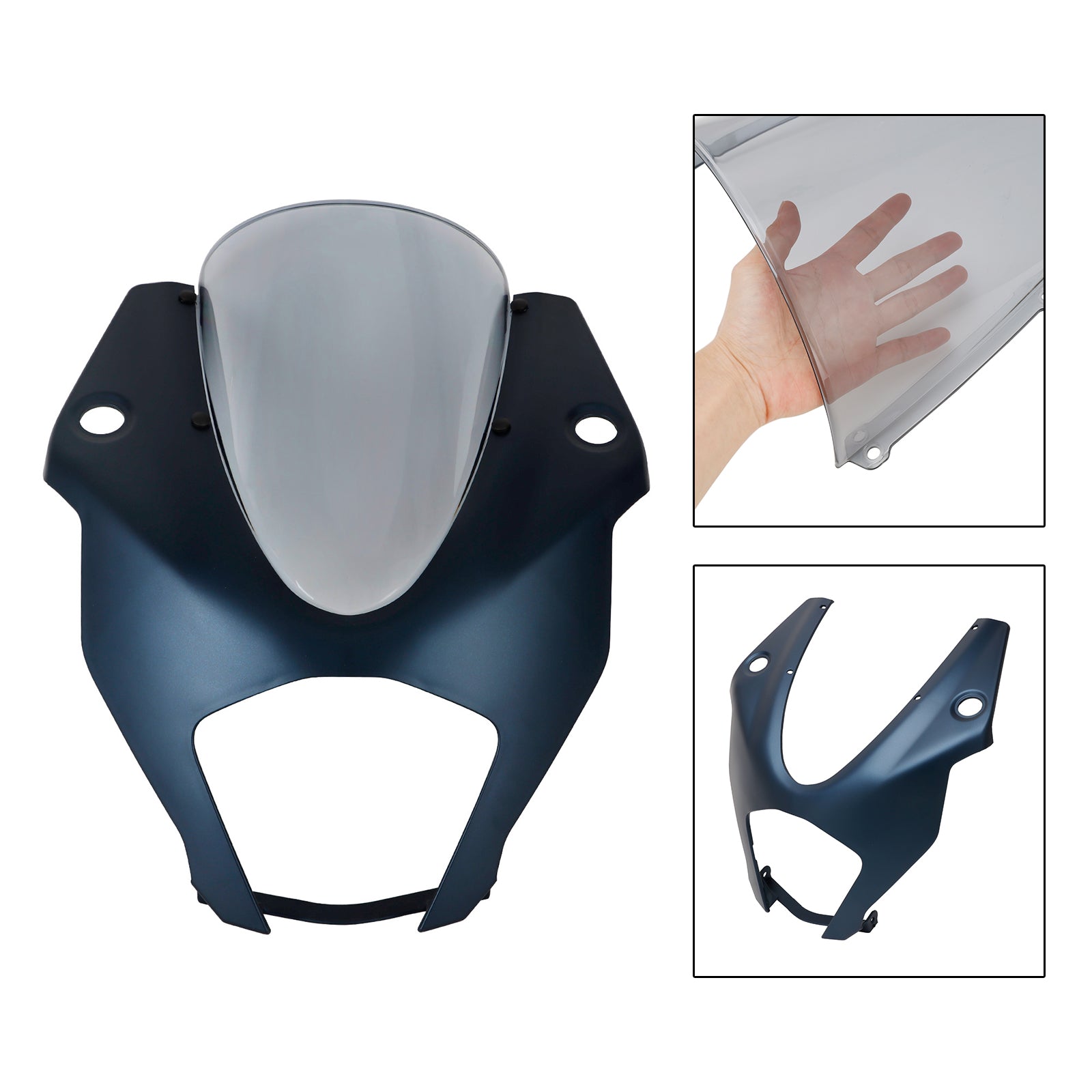 2022-2023 RC390 Windshield WindScreen Headlight Fairing Cover Generic