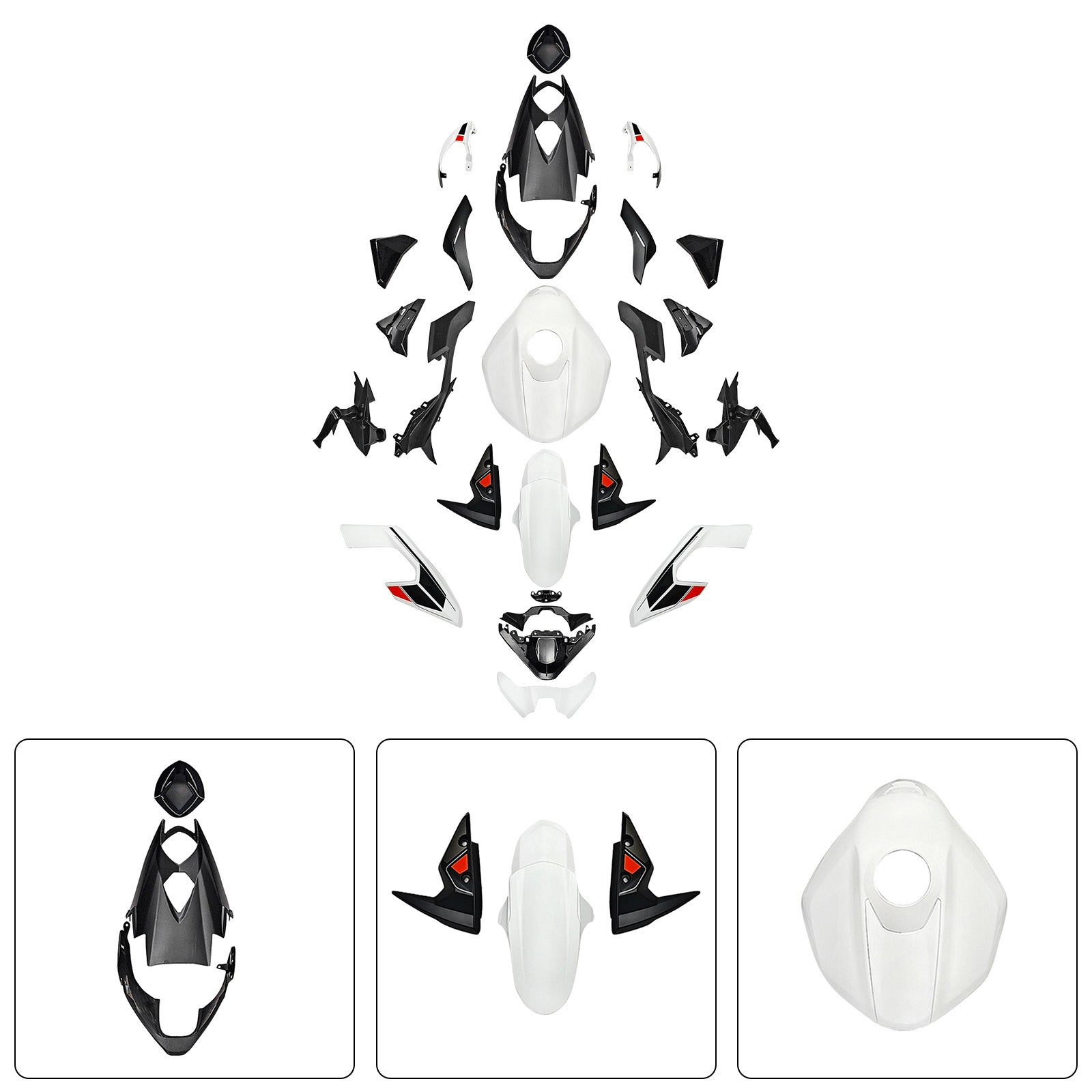 Injection Bodywork Fairing Kit for Street Triple 765 R/RS 2023-2025