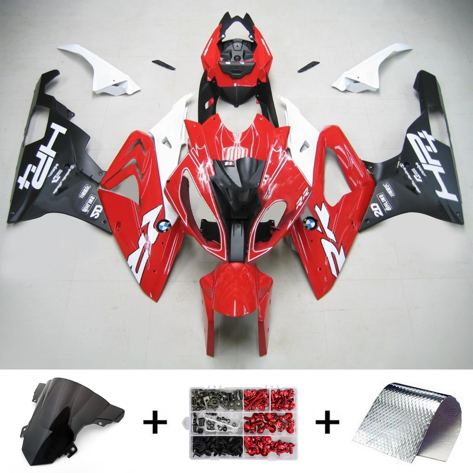 2015-2016 BMW S1000RR Fairing Kit Bodywork Plastic ABS Generic