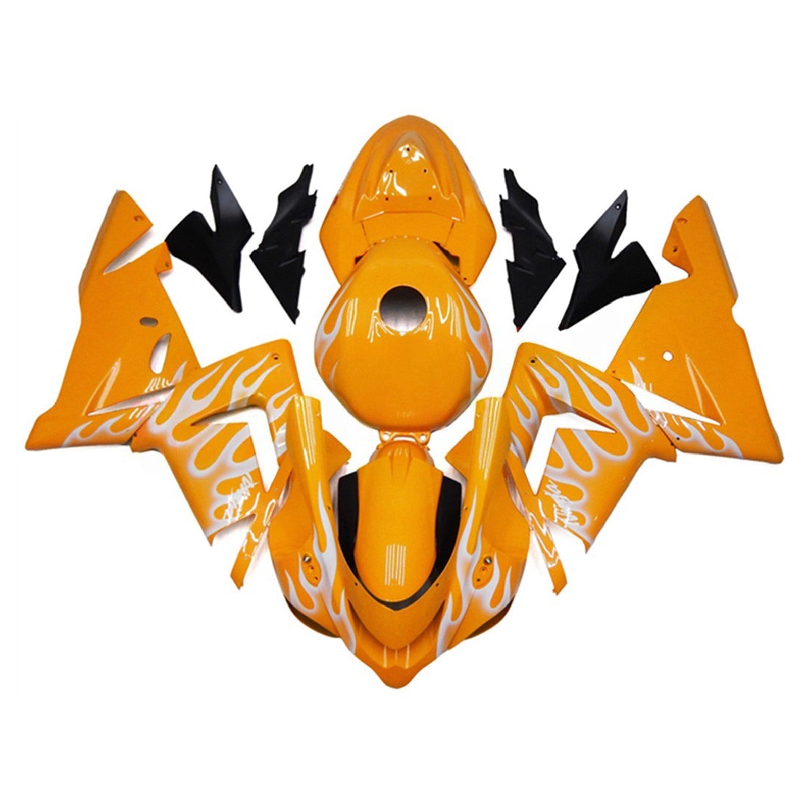 Injection Fairing Kit Bodywork Plastic ABS fit For Kawasaki ZX10R 2004-2005