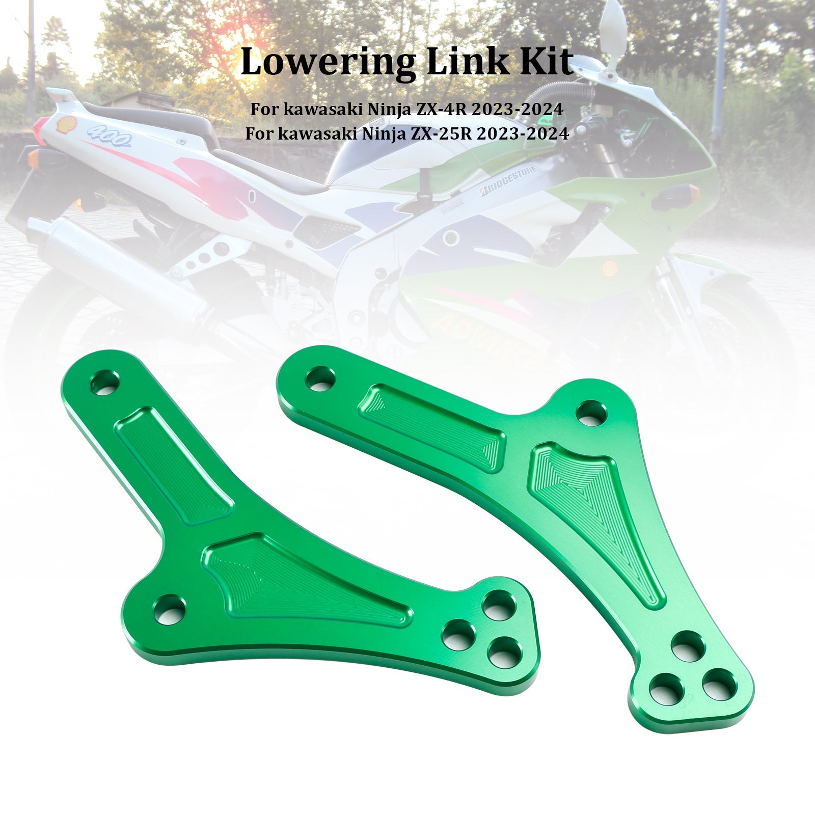 2023-2024 kawasaki ZX-25R ZX-4R Adjustable Lower Suspension Links