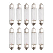 10PCS Car Light Tubular Lamp bulb C5W SV8.5 41MM 6424 24V 5W For OSRAM