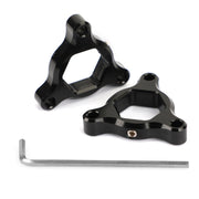 Yamaha FZS 600 1000 Fazer TDM850 TRX850 17MM FORK PRE ADJUSTERS BLACK Generic
