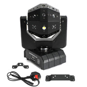RGBW 3In1 LED Laser Moving Head Stage Light DMX DJ Disco Party Effect Lighting