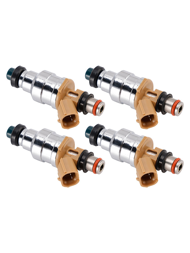 4Pcs Fuel Injector For Mazda 323 Miata Protege Ford Escort 1.8L 195500-2180